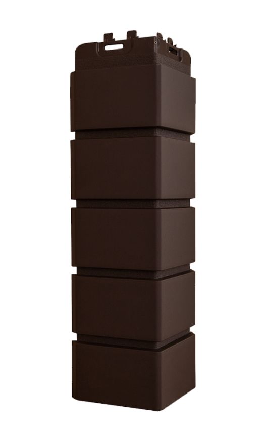 Угол наружный Grand Line, Клинкерный кирпич Classic, Шоколадный купить в Сочи