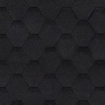 Гибкая кровля Shinglas, Оптима, Черный