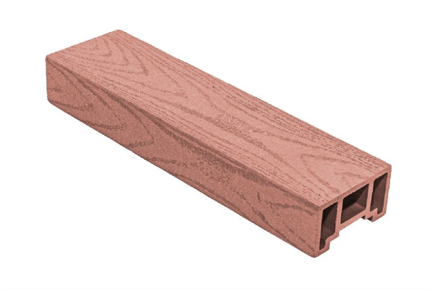 Перила из ДПК АЙ-ТЕХПЛАСТ терракотового цвета купить в Сочи