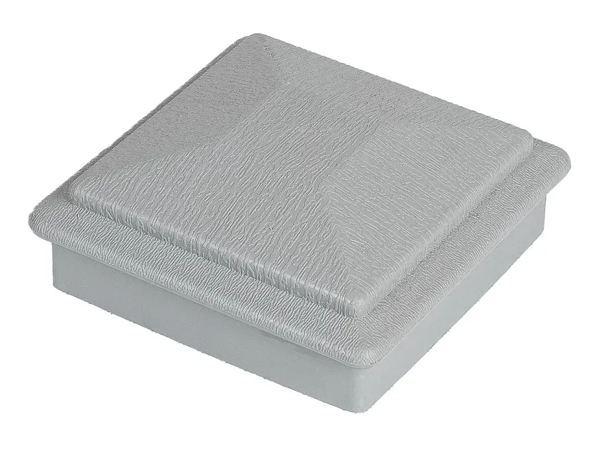 Крышка верхняя фигурная ПВХ для столба 100х100 Deckart Серый купить в Сочи