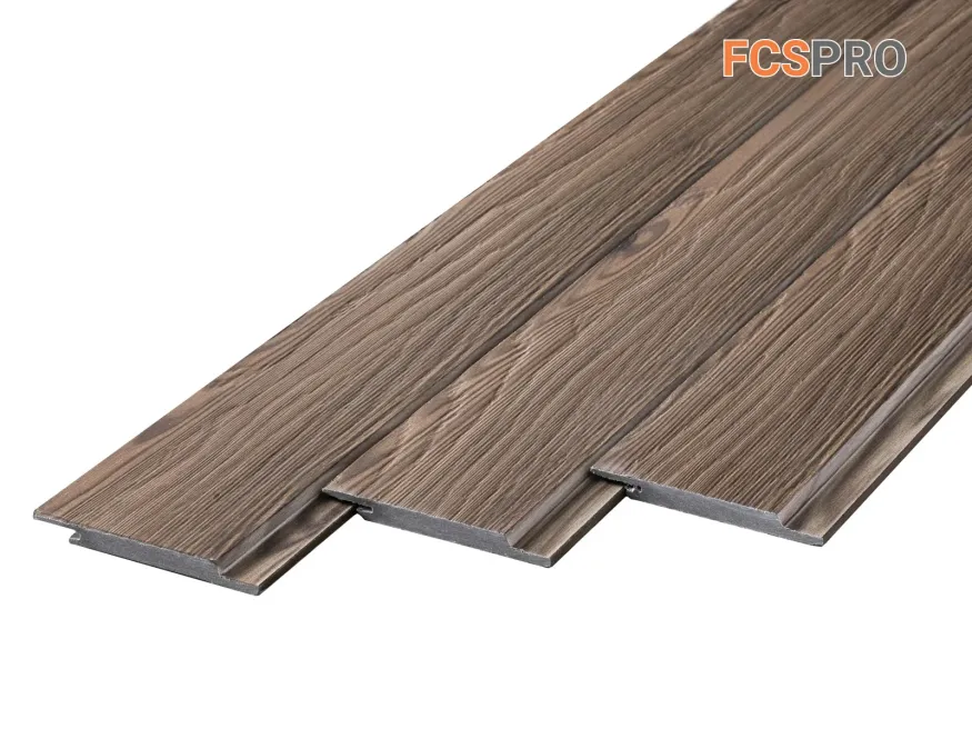 Фиброцементный сайдинг FCSPRO Click Shtil Лиственница в масле купить в Сочи