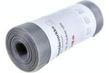 Алюминиевая вентиляционная сетка Tectis для защиты от грызунов и насекомых (0,3х10м)