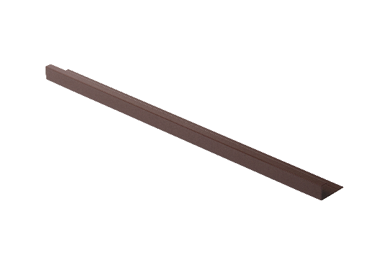 Финишный алюминиевый профиль, коричневый. купить в Сочи