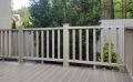 Ограждение из ДПК Outdoor Классик 3D STORM в сером миксе купить в Сочи