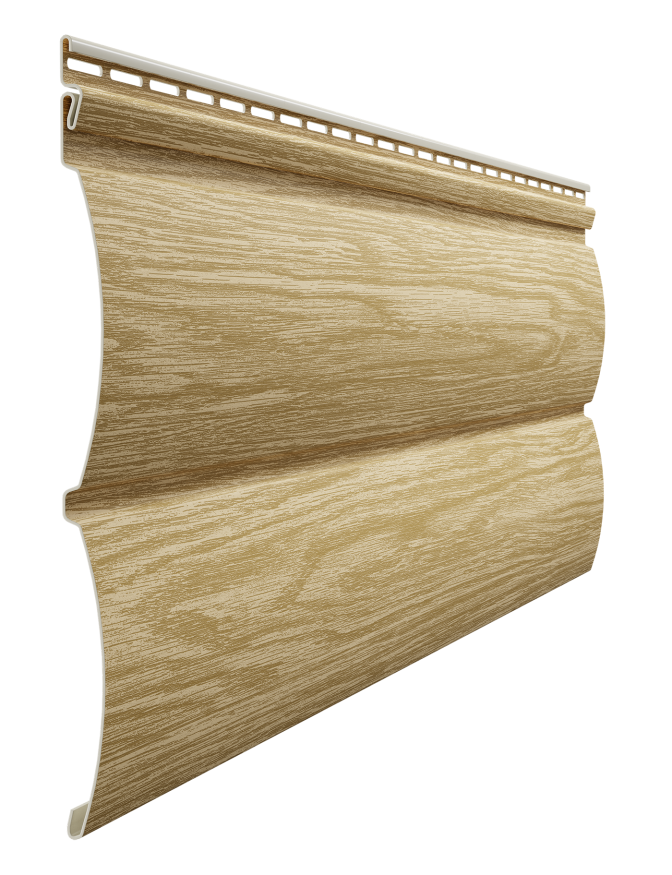 Виниловый сайдинг Docke, Монреаль Блок-Хаус D4.7T, Зрелый каштан купить в Сочи