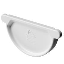 Заглушка для желоба Docke Stal Premium, цвет Пломбир.