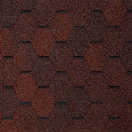 Гибкая черепица Tegola VENETO amarone 410 купить в Сочи