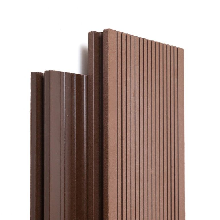 Террасная доска Ecodecking Экстра Шоколад купить в Сочи