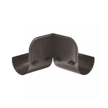 Ограничитель перелива угловой Aquasystem RR 32, тёмно-коричневый, 150/100