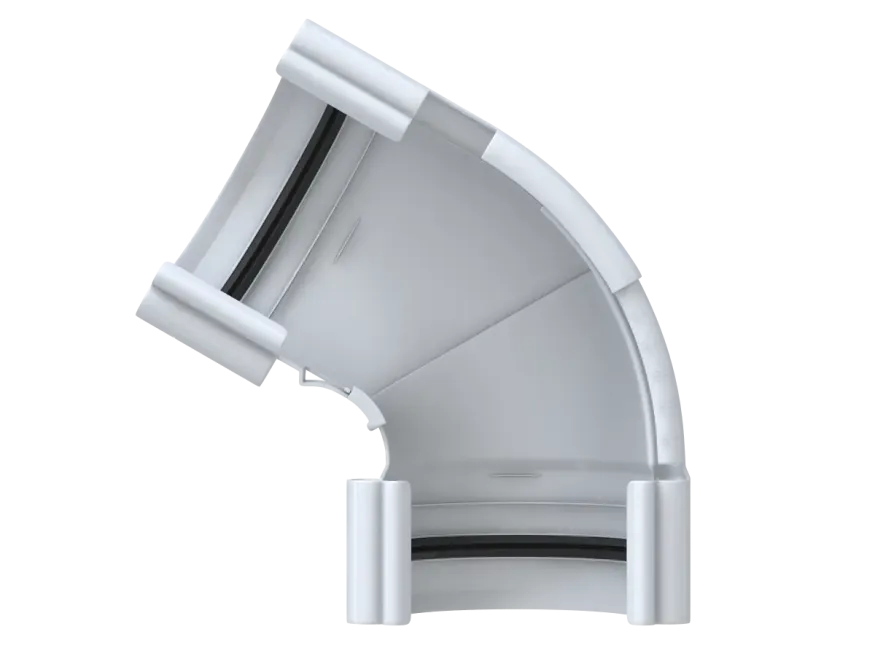 Угол желоба 120-145°, Альта-профиль, Элит Белый купить в Сочи