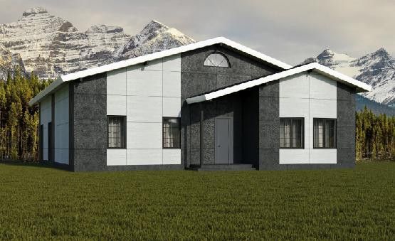 Фиброцементный сайдинг Roofas Board Wood в цвете Антрацит купить в Сочи