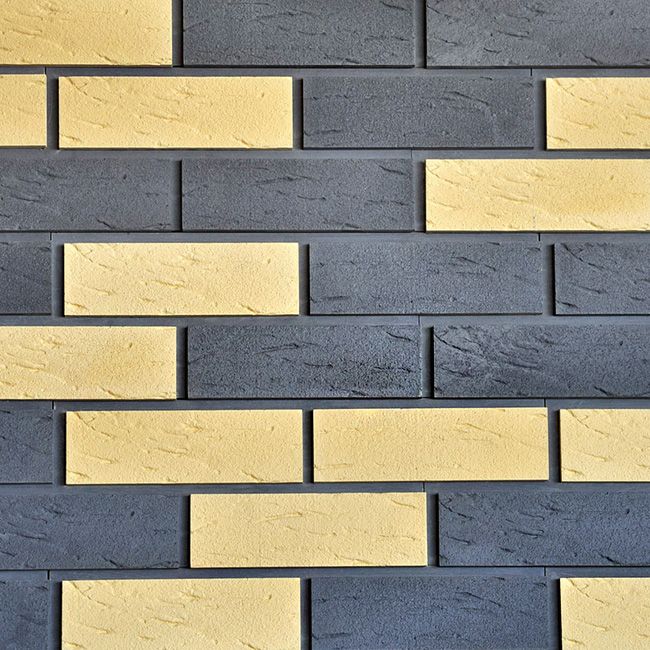 Фасадная плитка Кирисс Фасад, Гладкий кирпич с фаской и расшивкой шва №3 купить в Сочи