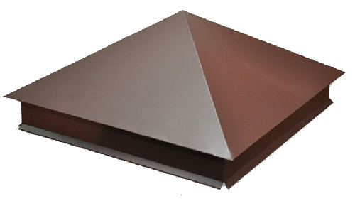 Крышка полного столба четырехскатная для ПИКС-панели купить в Сочи