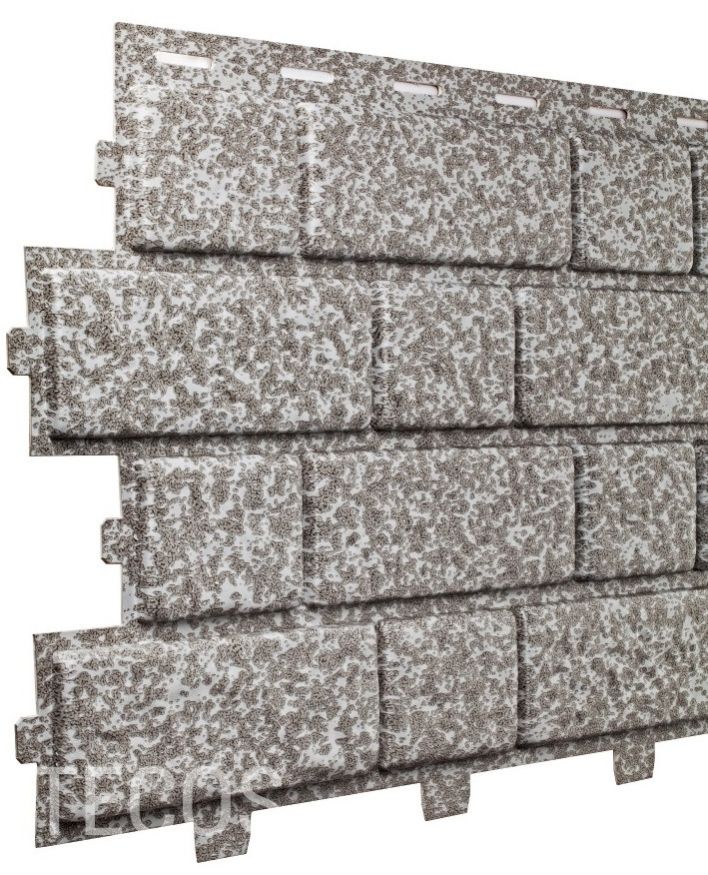 Фасадная панель Текос Серебристый купить в Сочи