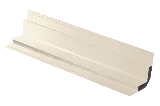 Внутренний угловой элемент, алюминиевый, белый. купить в Сочи