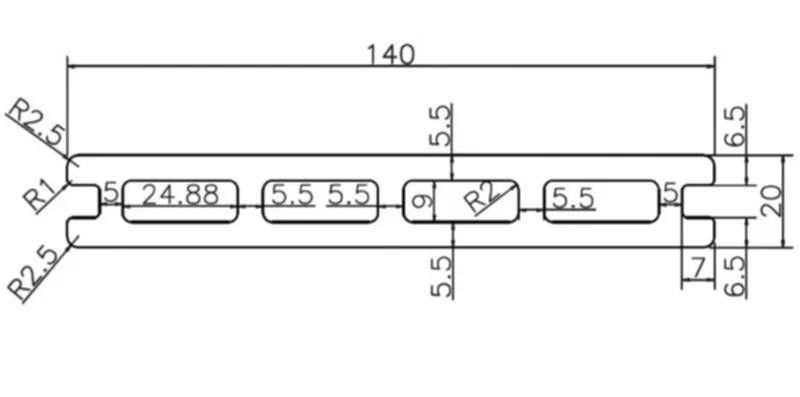 Террасная доска ДПК POLIVAN GROUP 3D+3D NEW пустотелая двухсторонняя DENPASAR Серый цвет купить в Сочи