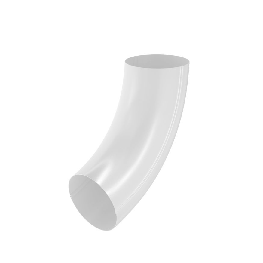 Колено универсальное Aquasystem, PU MATT, RAL 9003 Белый 125/90 купить в Сочи