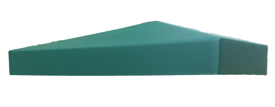 Зелёная крышка для столба купить в Сочи