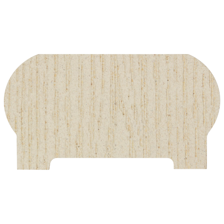 Заглушка торцевая для перил из ДПК Faynag Слоновая кость 95х50 мм купить в Сочи