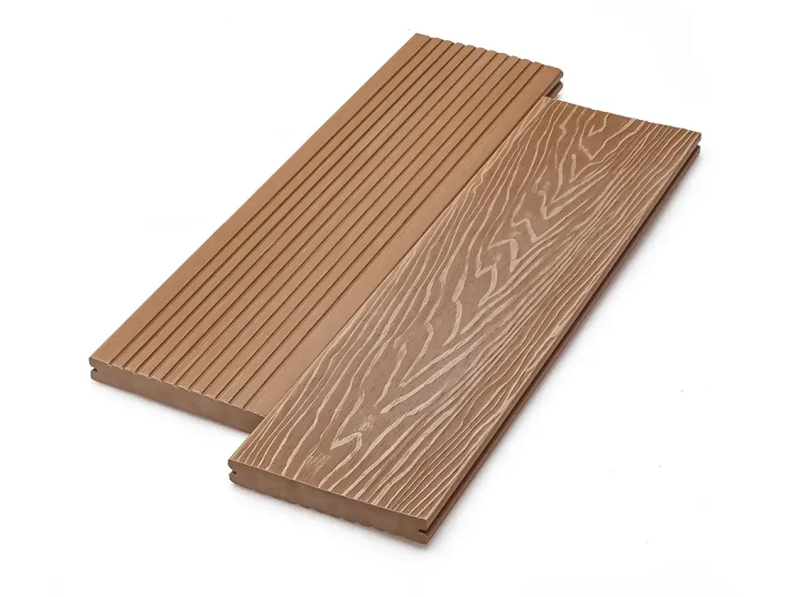 Террасная доска Deckart, Monolit 3D, Орех купить в Сочи