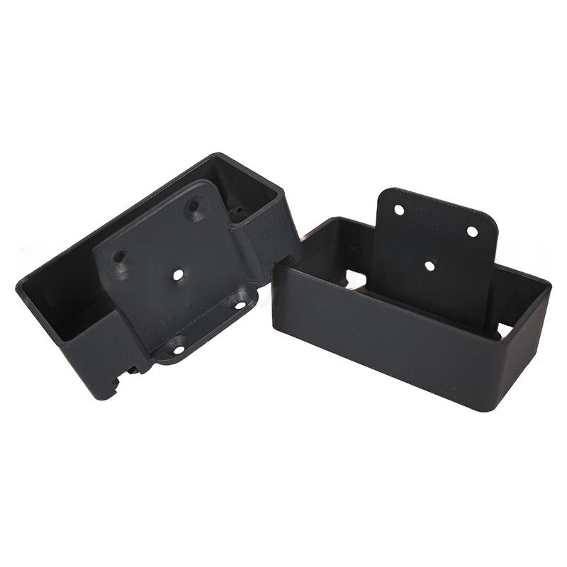 Крепление перил прямое алюминиевое GardenParkett, Графит купить в Сочи