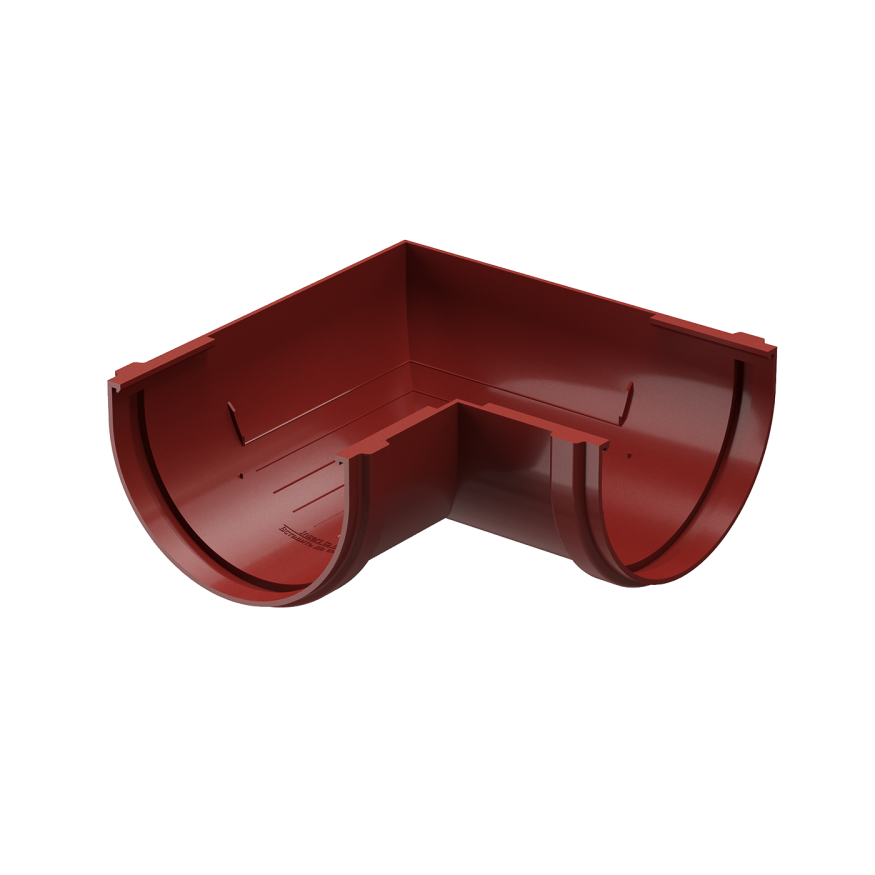 Угол желоба универсальный 90°, Docke Standard, Красный купить в Сочи