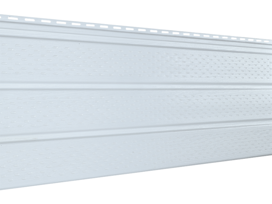 Классический софит Ю-пласт, Белый (с полной перфорацией) купить в Сочи