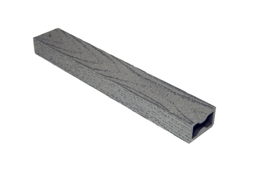 Балясина ДПК AЙ-ТЕХПЛАСТ 50x30 мм серого цвета купить в Сочи