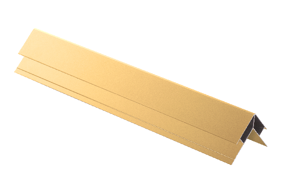 Угловой алюминиевый элемент наружный 60x17,5x3000 мм, бежевый купить в Сочи