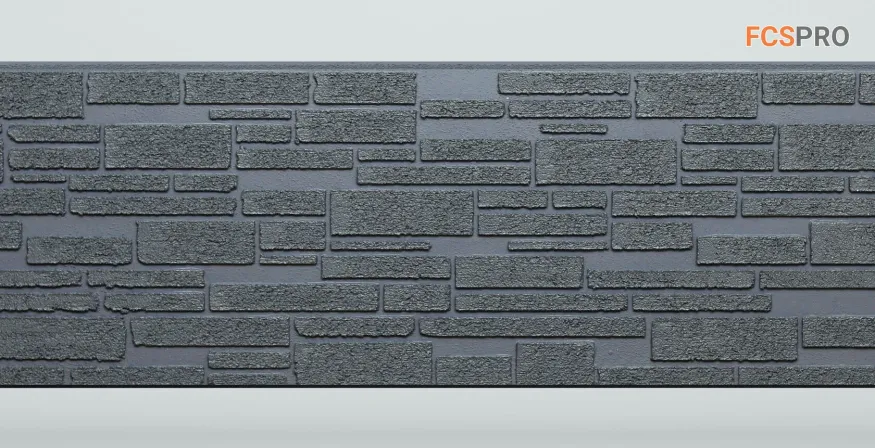 Фиброцементные панели FCS Simple АА1 (под камень) купить в Сочи