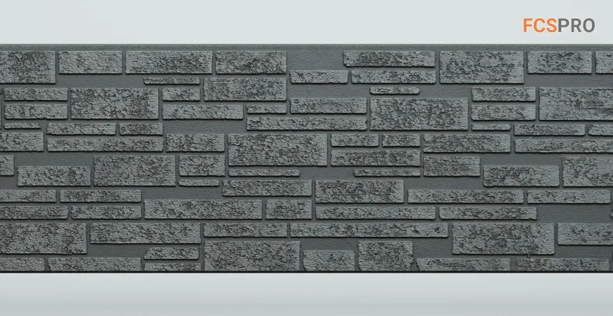 Фиброцементные панели FCS Simple АА1 (под камень) купить в Сочи