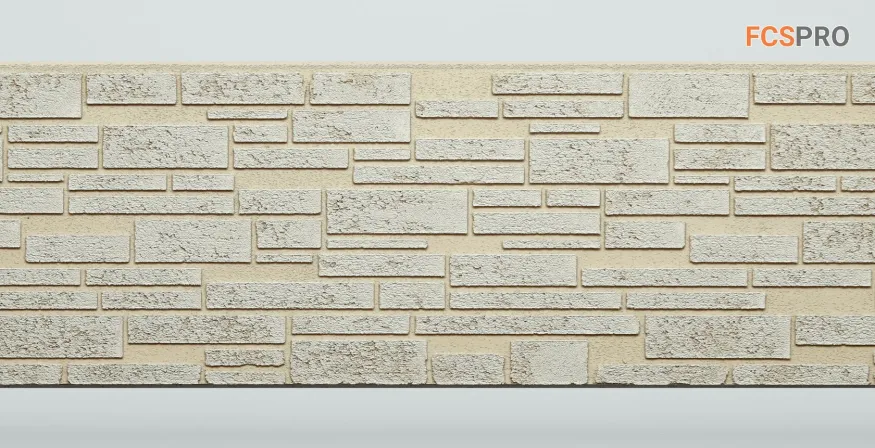 Фиброцементные панели FCS Simple АА1 (под камень) купить в Сочи