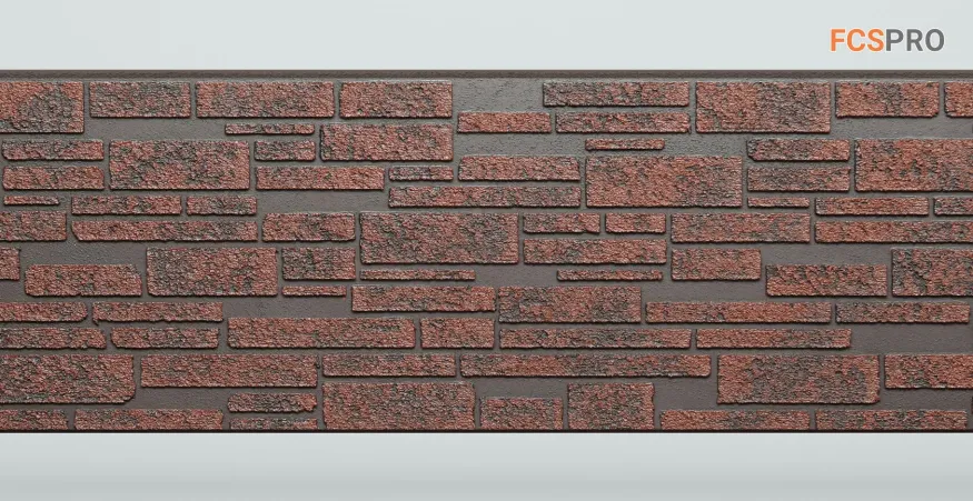 Фиброцементные панели FCS Simple АА1 (под камень) купить в Сочи