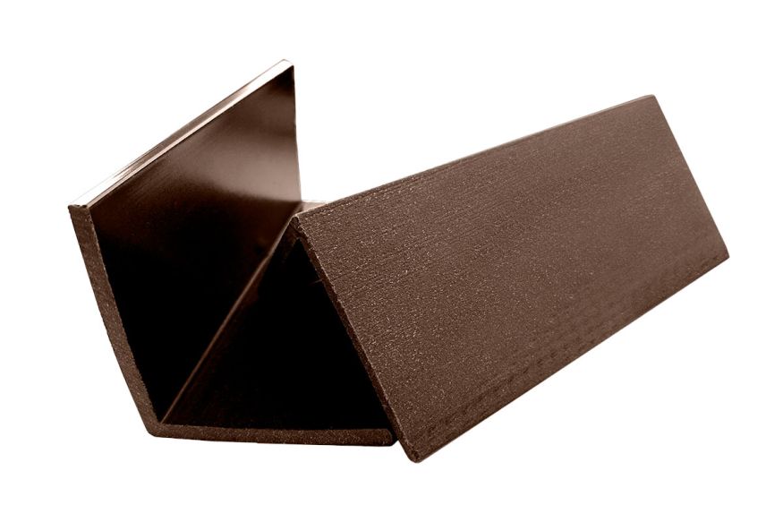 Угол ДПК Gardeck для сайдинга Коричневый купить в Сочи