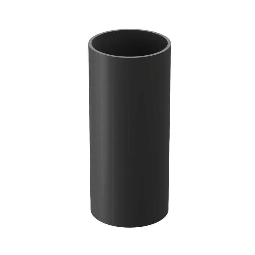 Труба водосточная 3м Docke Lux, Графит купить в Сочи