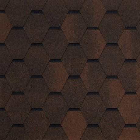 Гибкая черепица Tegola GARDA marrone 439 купить в Сочи