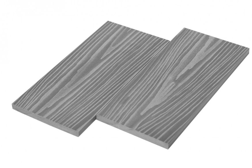 Заборная доска ДПК RusDecking UnoDeck Forte - Серый купить в Сочи