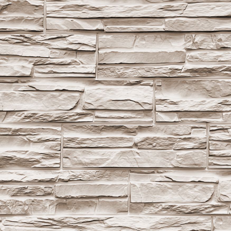 Фасадная панель FineBer Скол, Светло-бежевый купить в Сочи