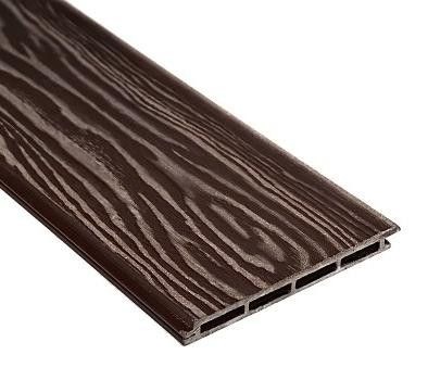 Фасадная доска ДПК 3D Faynag - Цвет Шоколад купить в Сочи