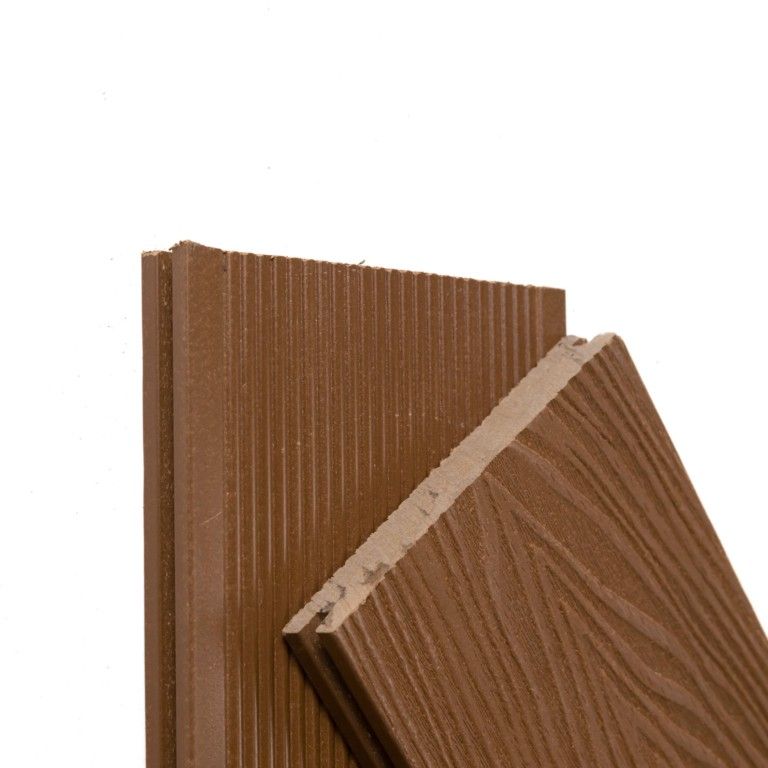 Террасная доска Ecodecking Экстра 3D Шоколад купить в Сочи