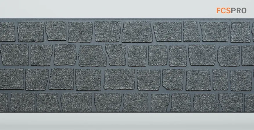 Фиброцементные панели FCS Simple АА2 (под камень) купить в Сочи