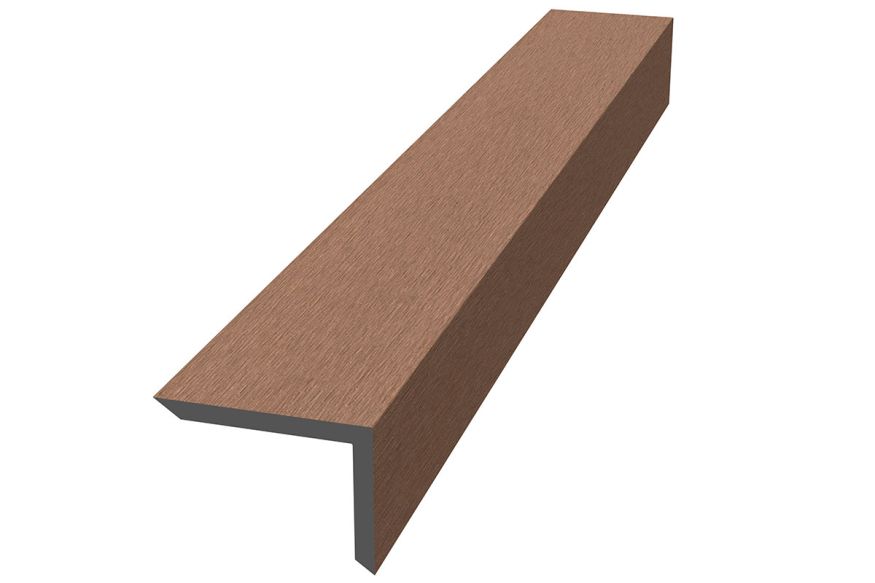 Уголок ДПК для террасной доски NauticPrime Кедр купить в Сочи