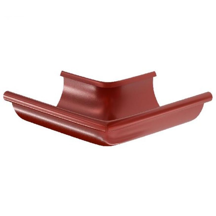 Угол желоба внешний 90°, Aquasystem, RR29 Бургундский 125/90 купить в Сочи