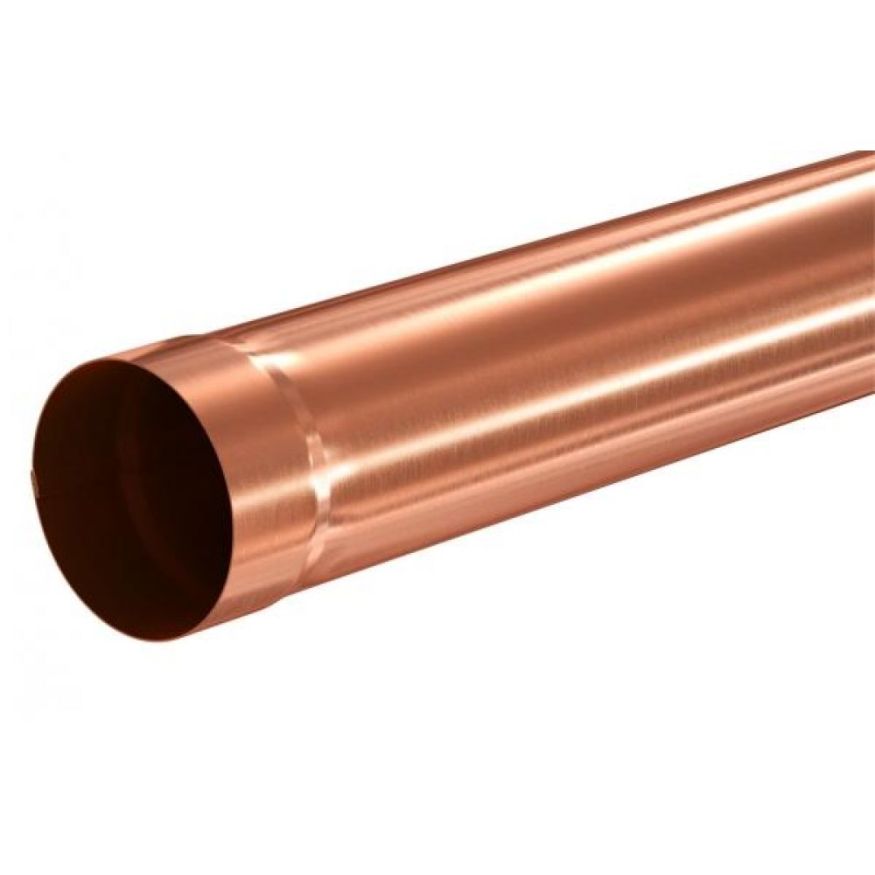 Водосточная труба Aquasystem 1.00м, медь 150/100 купить в Сочи