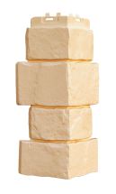 Угол наружный Grand Line, Крупный камень Classic, Бежевый