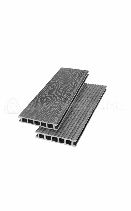 Террасная доска ДПК SaveWood, SW Ornus (T), Пепельный купить в Сочи