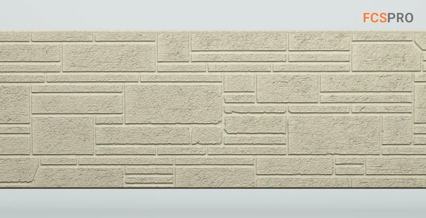 Фиброцементные панели FCS Simple АА3 (под камень) купить в Сочи