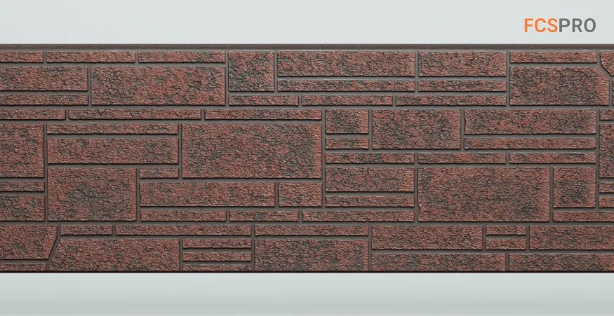 Фиброцементные панели FCS Simple АА3 (под камень) купить в Сочи