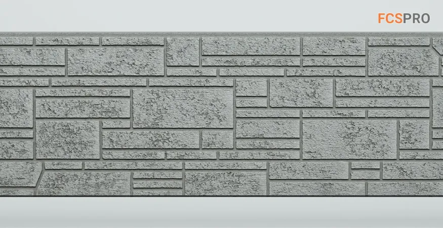 Фиброцементные панели FCS Simple АА3 (под камень) купить в Сочи