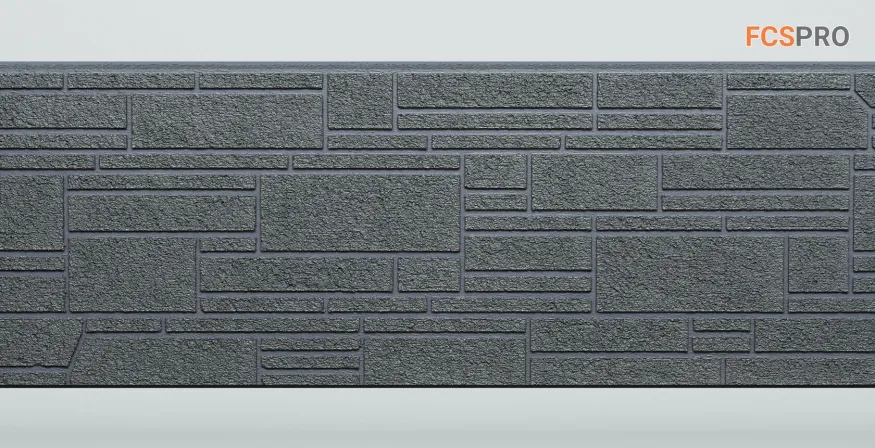 Фиброцементные панели FCS Simple АА3 (под камень) купить в Сочи